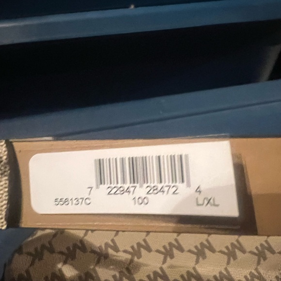 Michael Kors Brown and White Monogram Belt Bag - Picture 2 of 5